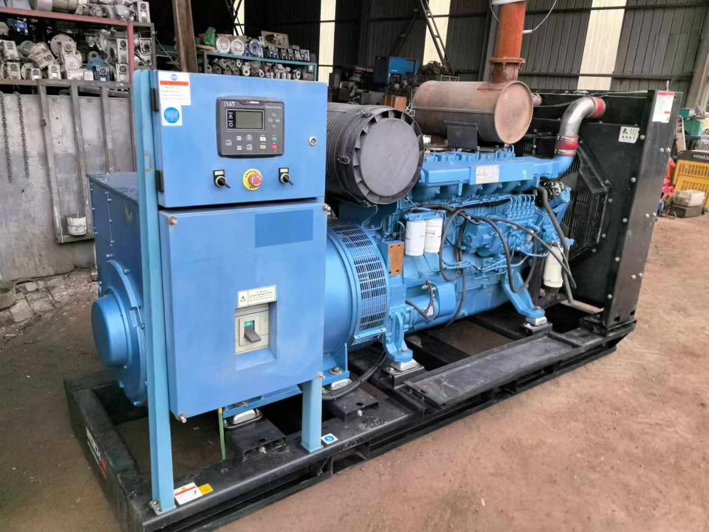 清水500kW 柴油发电机组可带动设备功率的计算公式是什么？