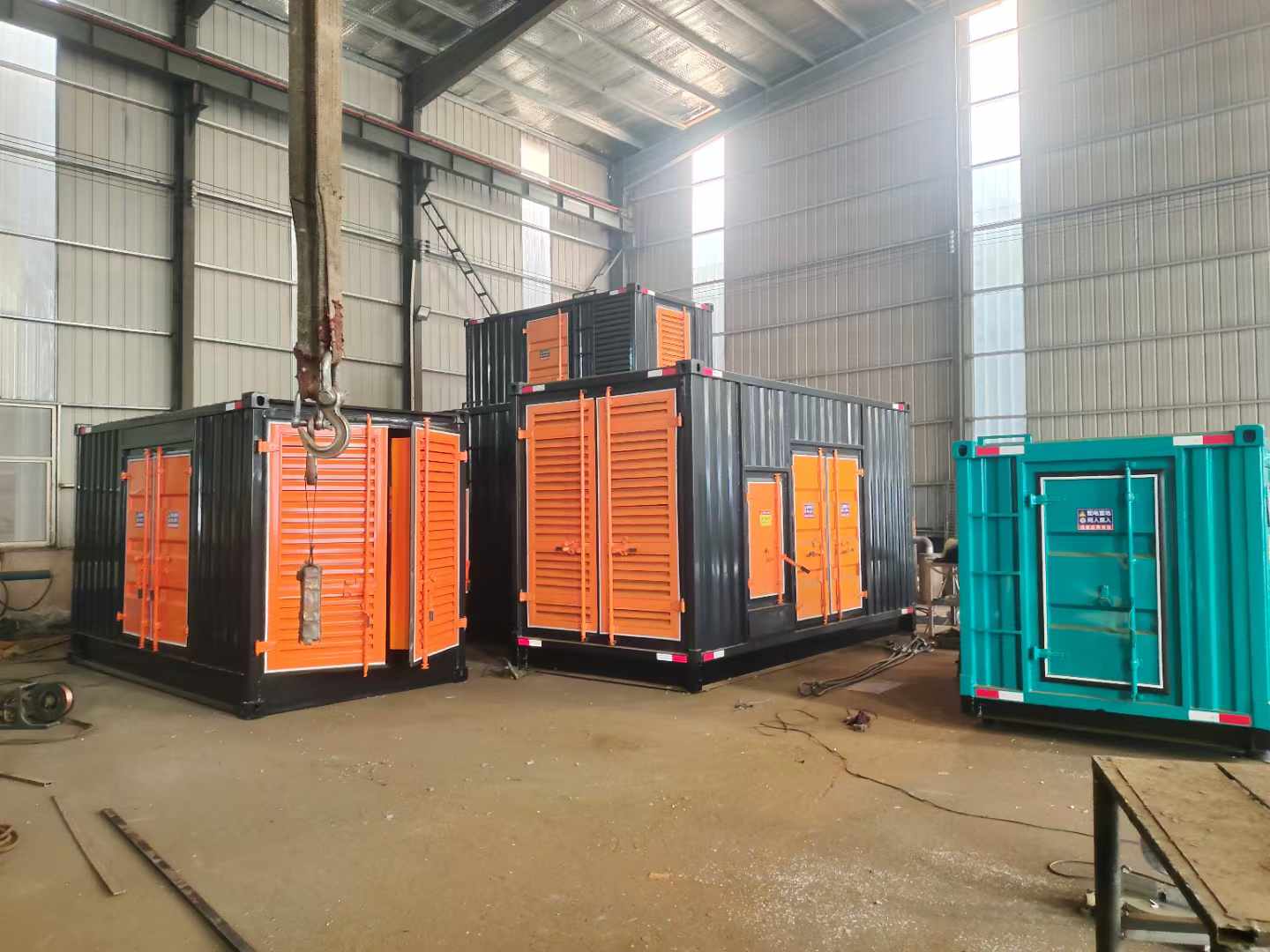 清水500kw柴油发电机组可以带动多少功率设备？